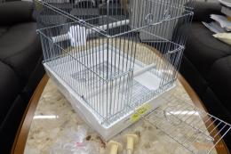 KG-487　豊栄HOEI　21ケージのアルミ製止まり木　2本セット